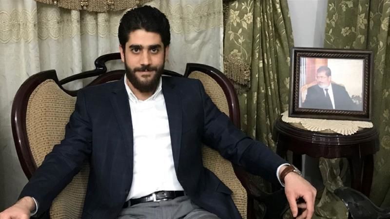 The son of Mohammad Morsi died of alleged heart attack