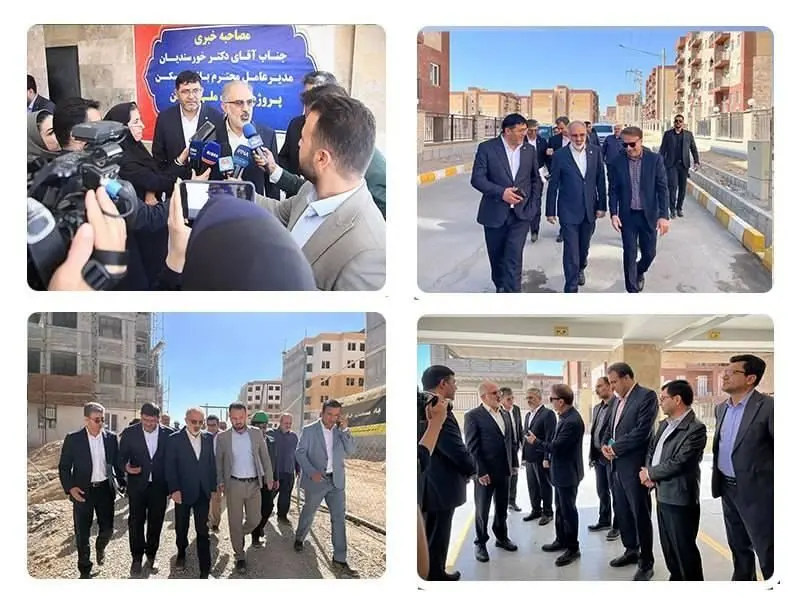 تاکید مدیرعامل بانک مسکن بر اجرای ایمن و استاندارد پروژه‌های مسکونی در موعد مقرر