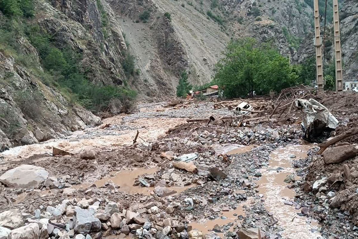 جاده چالوس تا اطلاع ثانوی مسدود است