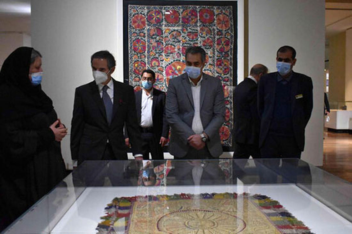 مدیرکل آژانس انرژی اتمی از موزه ملی ایران بازدید کرد