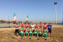 سومی هندبال ساحلی در آسیا/ راه‌یابی ایران به رقابت‌های جهانی ۲۰۱۸