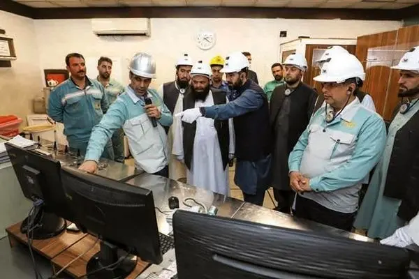 بازدید سرپرست وزارت معادن و پترولیوم افغانستان از فولاد مبارکه