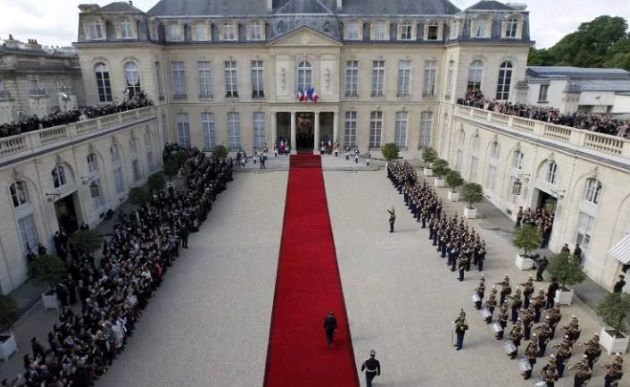 مراسم تحلیف ریاست جمهوری فرانسه