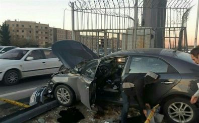 تصادف مرگبار در اتوبان تهران کرج / ۲ نفر کشته شدند