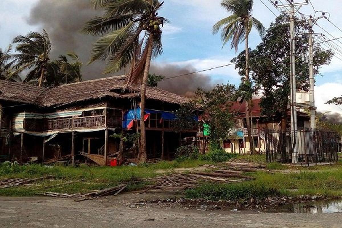 حمله ارتش آراکان به گارد مرزی میانمار