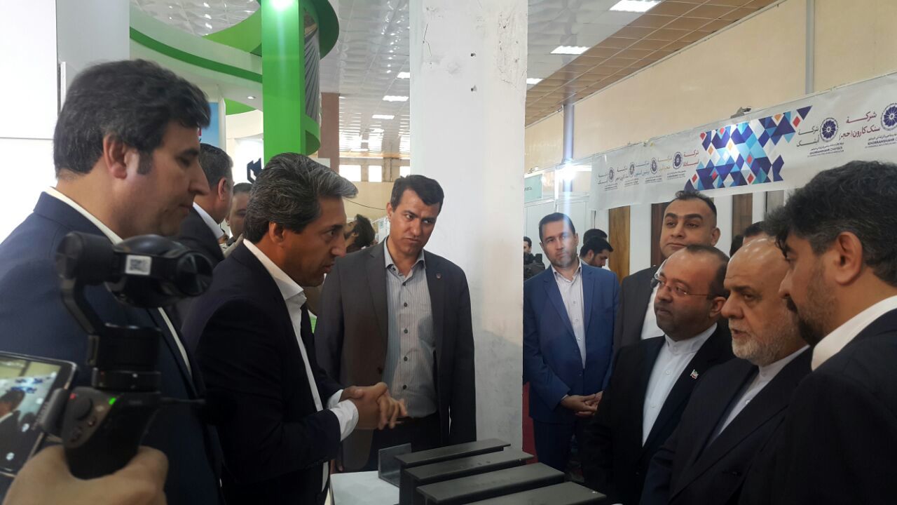 ذوب آهن اصفهان در نمایشگاه تخصصی صنعت ساختمان بغداد حضوری فعال دارد