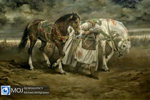 نمایشگاه نقاشی آل علی (ع) اثر حسن روح‌الامین
