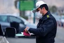 توقیف کشنده حامل ۶ خودرو با پلاک جعلی