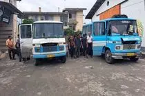۹۹۳ نفر از اتباع غیرمجاز در عباس آباد جمع آوری و طرد شدند