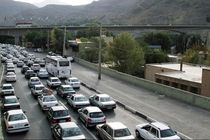 آخرین وضعیت ترافیکی جاده ها / ترافیک نیمه سنگین در آزادراه کرج-تهران 