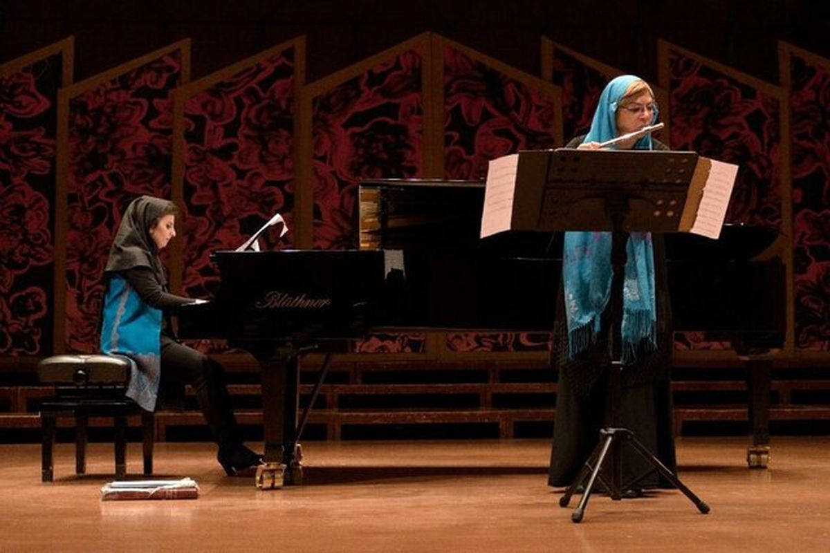 اجرای شب فلوت و پیانو در سالن رودکی