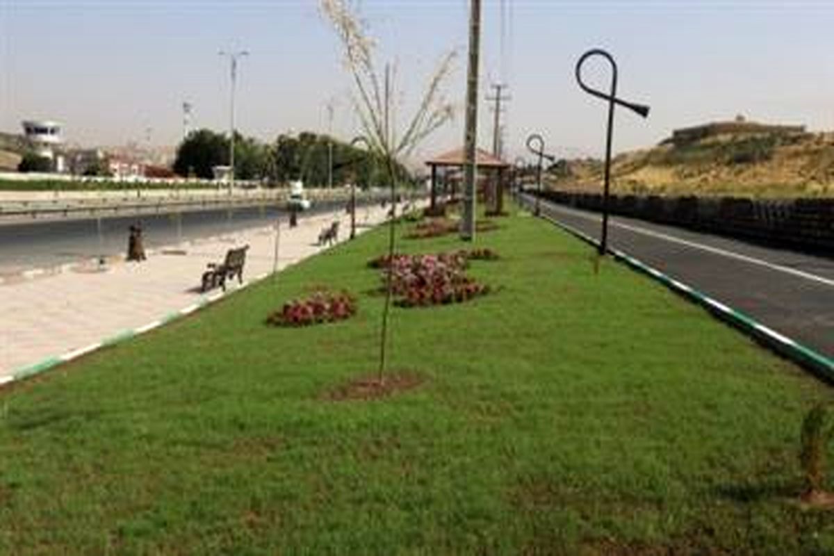 2 هزار مترمربع حریم سبز در سنندج احداث می‌شود