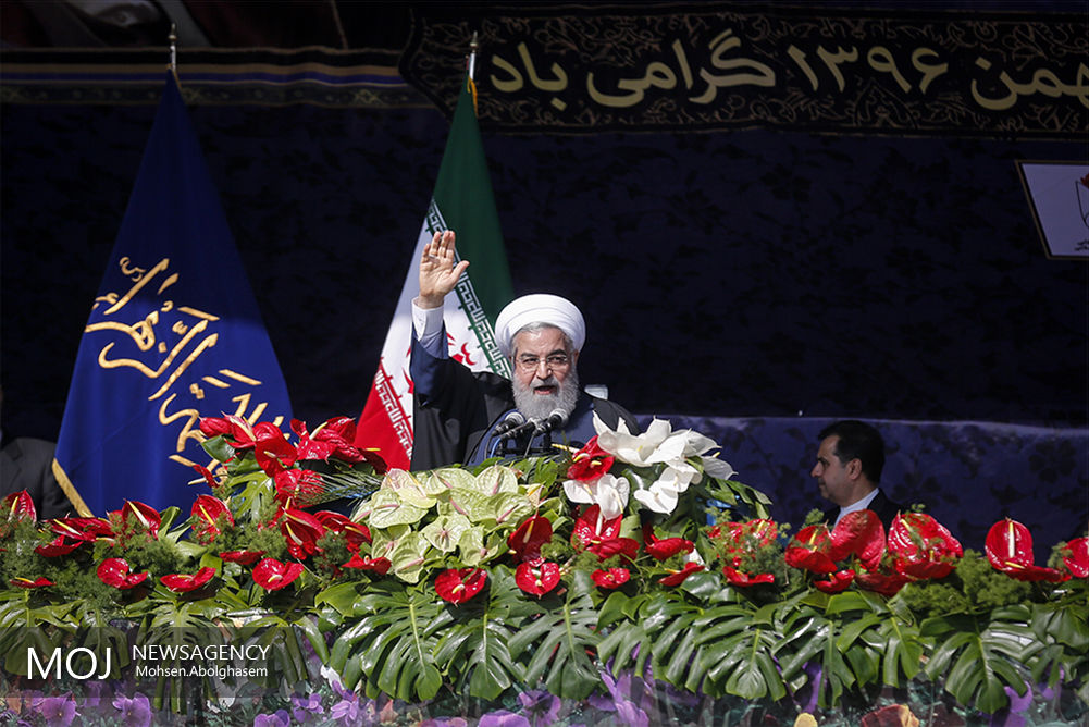 جشن انقلاب اسلامی با حضور رییس جمهور