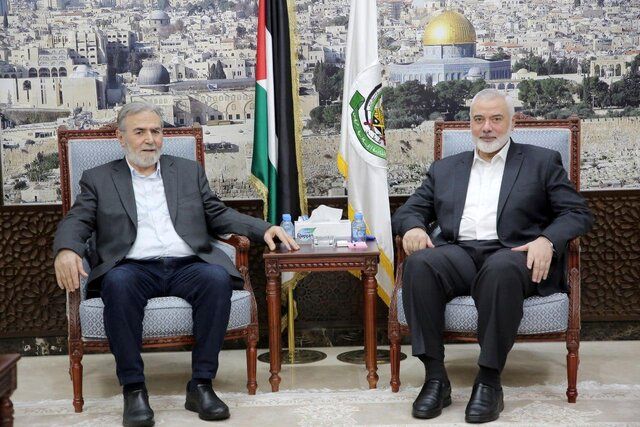  رهبران حماس و جهاد اسلامی در دوحه با یکدیگر دیدار کردند