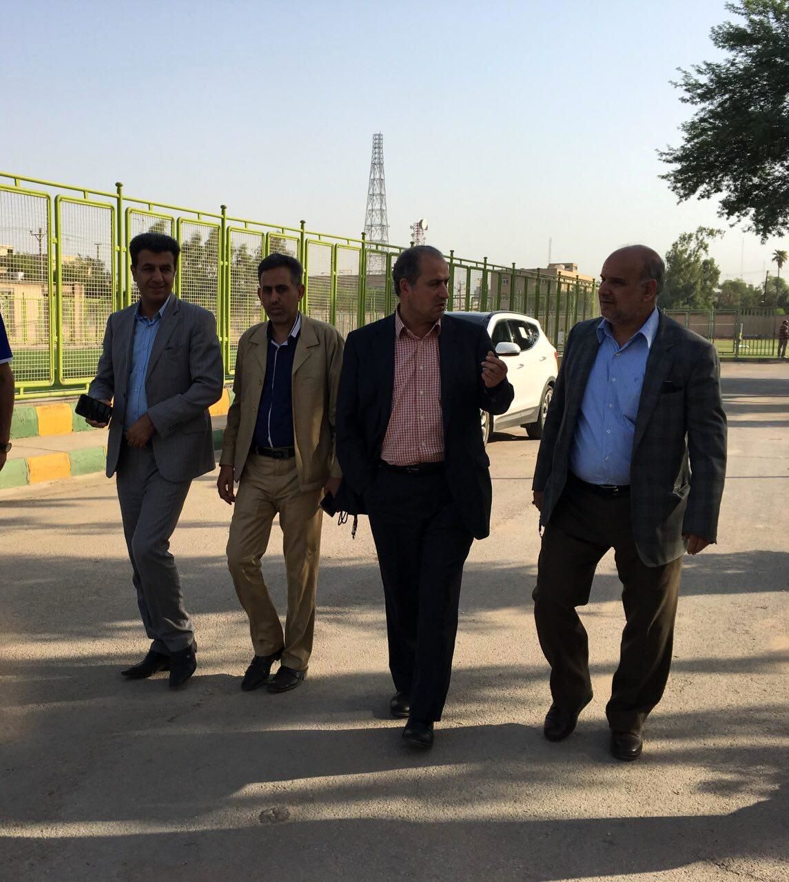 رئیس فدراسیون فوتبال از اماکن ورزشی اهواز بازدید کرد