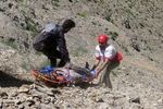 نجات فرد ۴۰ ساله در ارتفاعات زرین آباد شهرستان دهلران