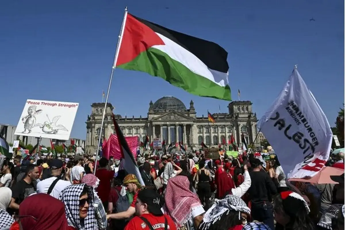 آلمانی‌ها موافق به رسمیت شناختن فوری کشور فلسطین هستند