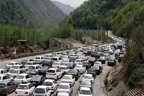 ترافیک سنگین وسایل نقلیه در برخی از محورهای مواصلاتی کشور