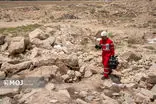 نجات جان دو گردشگر در دره «ویژدرون» با تلاش نجاتگران هلال‌احمر ایلام