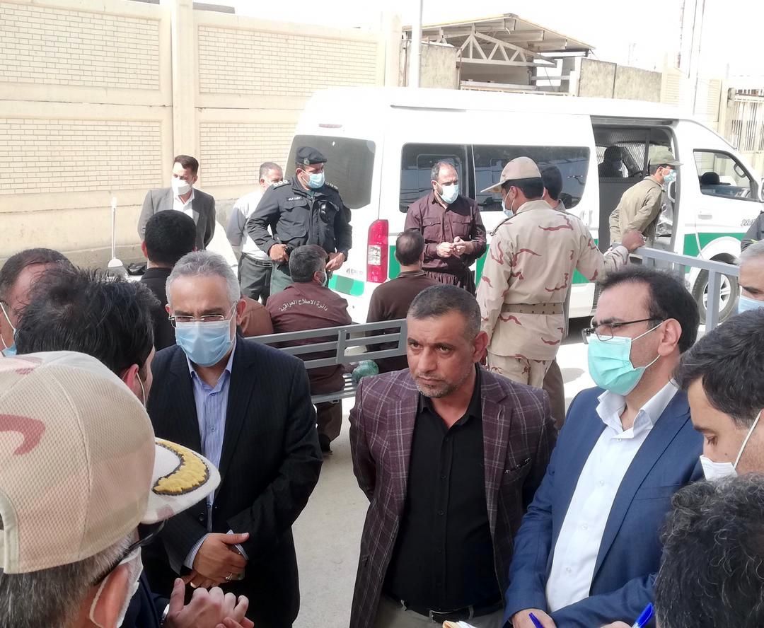 انتقال 11 زندانی ایرانی محکوم به حبس در زندان های عراق از مرز مهران انجام شد