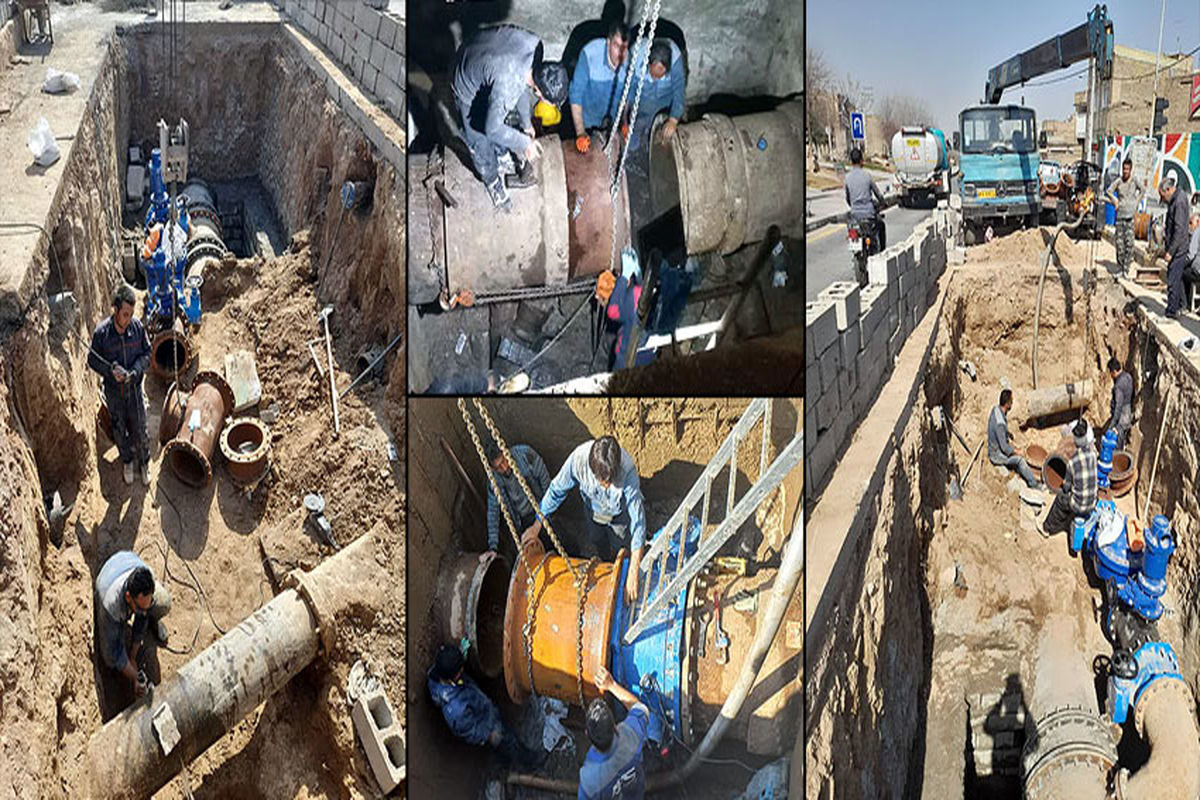 عملیات ۵۷ طرح تامین آب پایدار در ۲۵ شهر خراسان رضوی