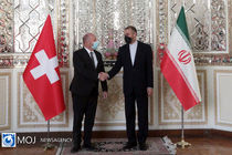 دیدار رییس مجلس شورای ملی سوییس با وزیر امور خارجه