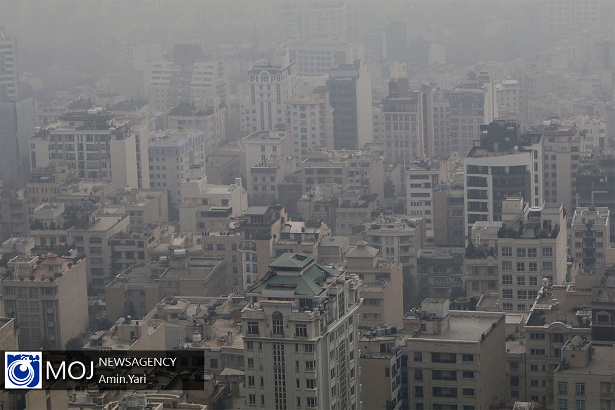 کیفیت هوای تهران ۲۹ آذر ۹۸ ناسالم است/ شاخص کیفیت هوا به 114 رسید