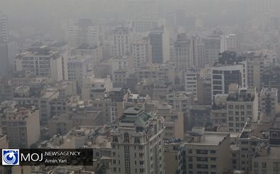 کیفیت هوای تهران ۲۹ آذر ۹۸ ناسالم است/ شاخص کیفیت هوا به 114 رسید