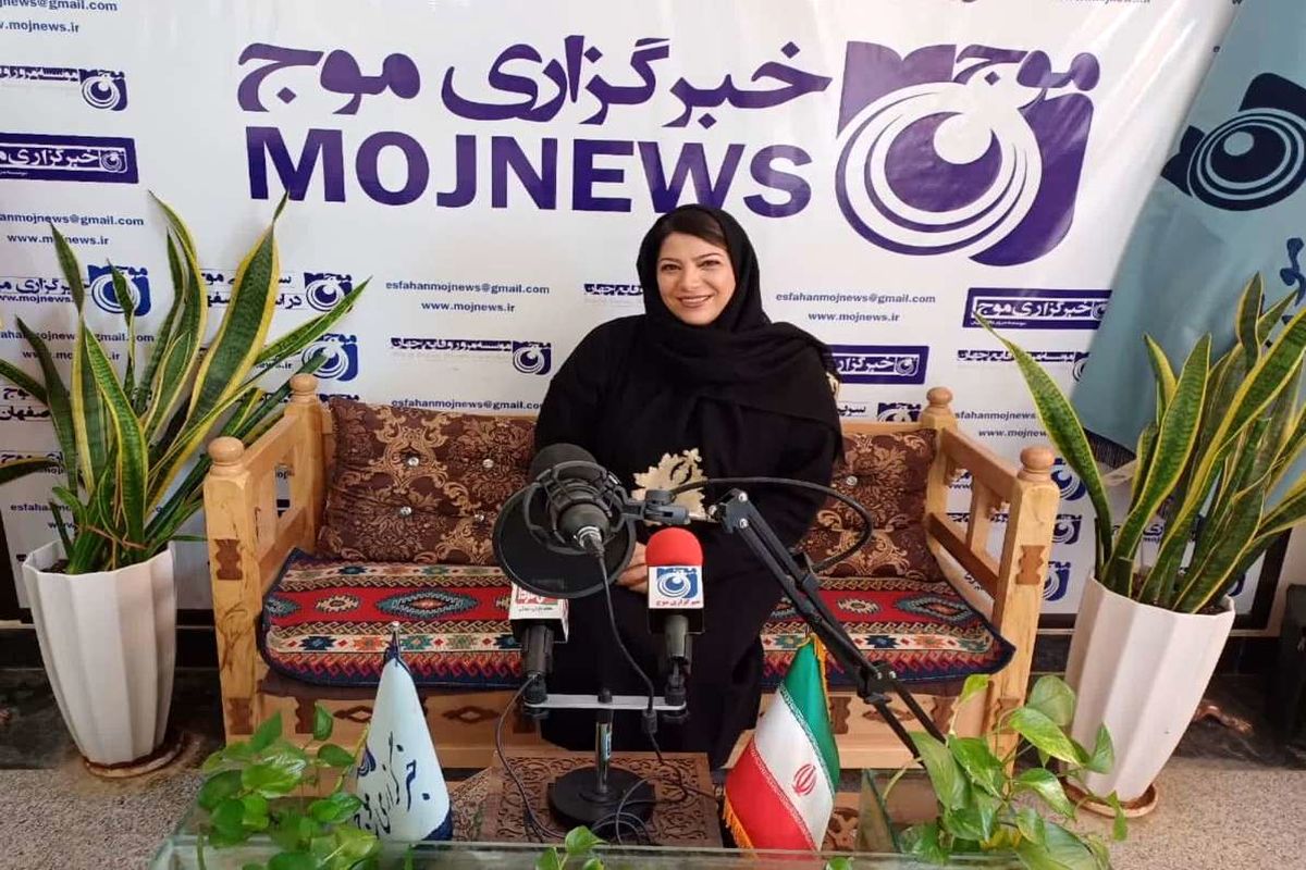 بازدید مدیر بخش بانوان باشگاه اریس از دفتر خبرگزاری موج اصفهان