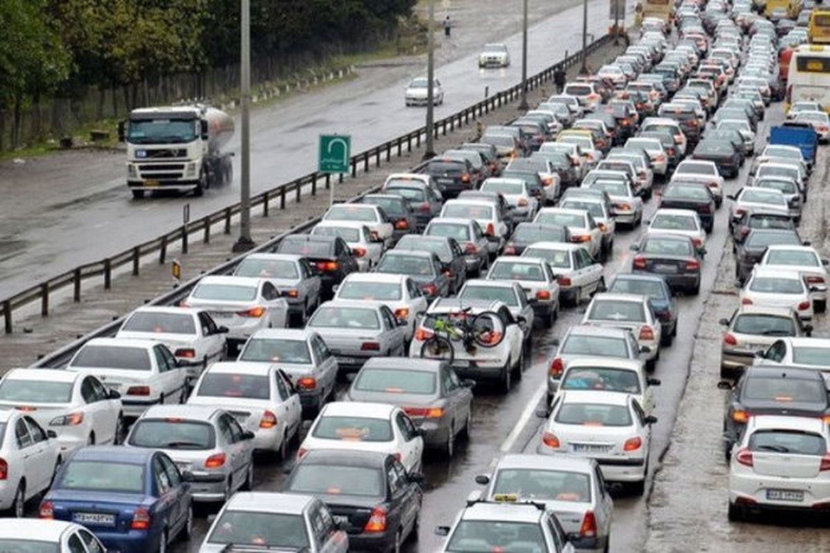آخرین وضعیت ترافیکی و جوی جاده های کشور در 25 شهریور
