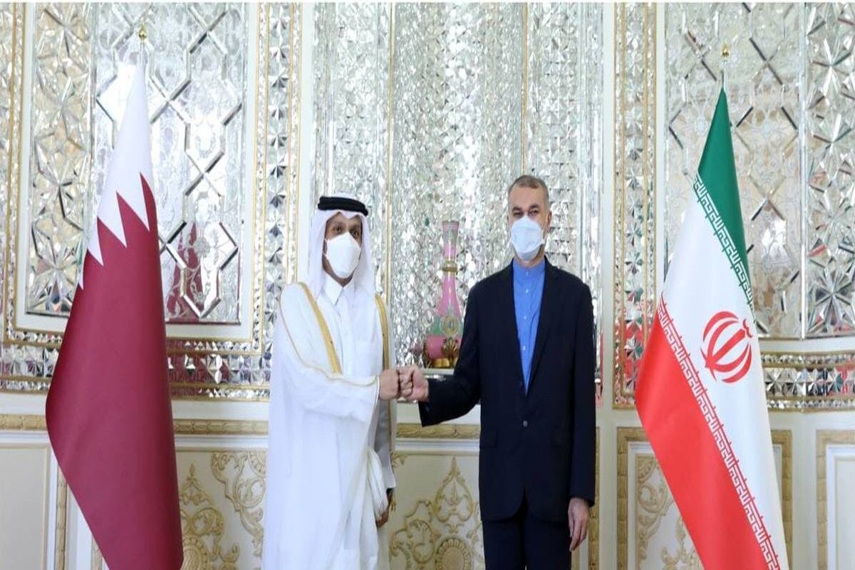 دیدار وزرای امور خارجه ایران و قطر 