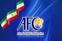  سهمیه ایران در رده بندی فوتبال آسیا سقوط کرد