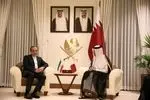 وزیر امور خارجه ایران با نخست‌وزیر قطر دیدار کرد