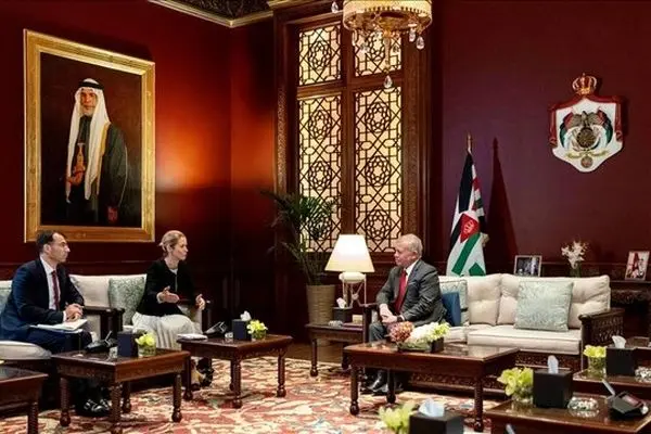 عبدالله دوم و کایا کالاس درباره غزه رایزنی کردند