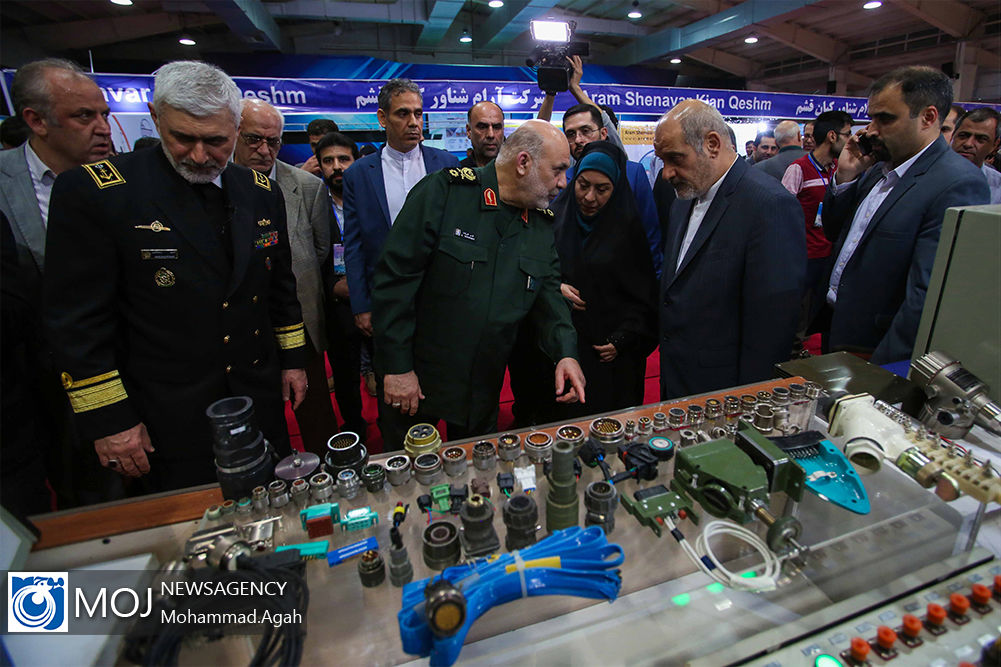 افتتاح بیست و یکمین نمایشگاه صنایع دریایی و دریانوردی در قشم