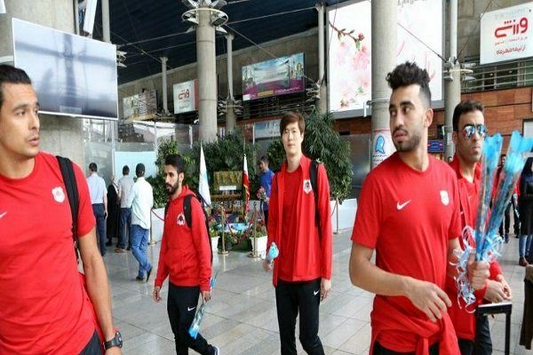 کاروان تیم فوتبال الریان قطر وارد تهران شدند