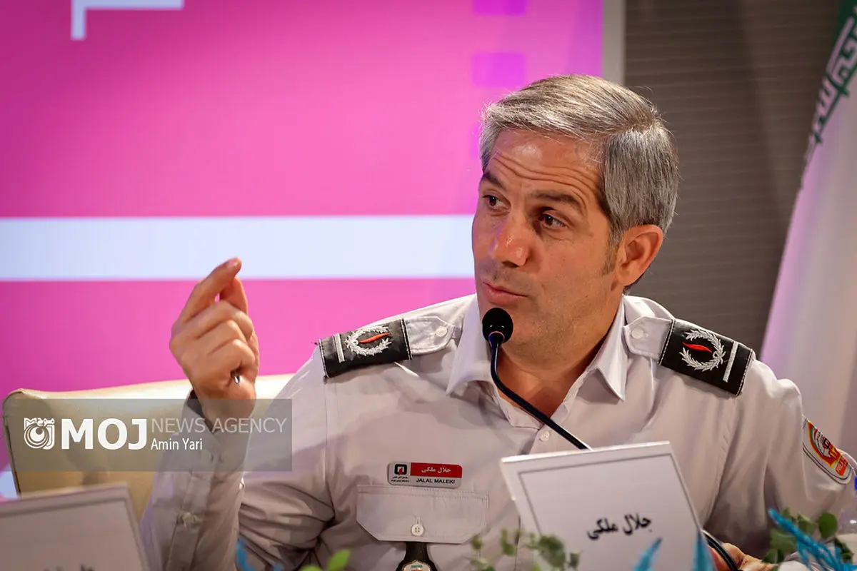 جلال ملکی + سخنگوی آتشنشانی