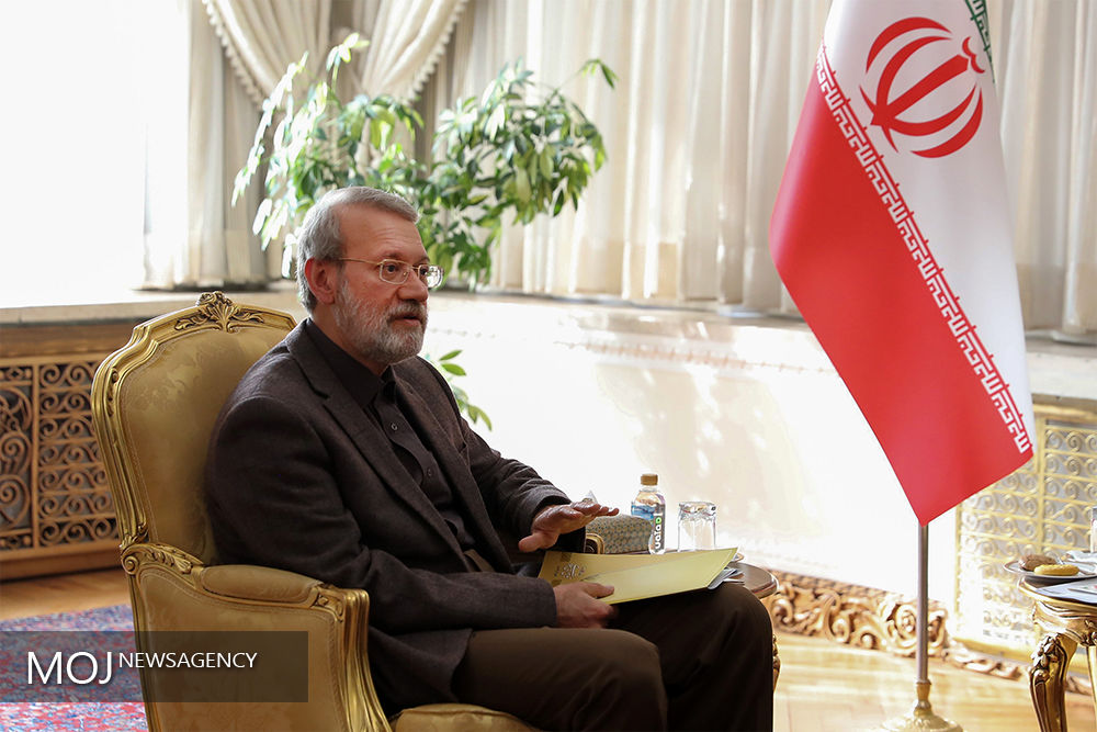 دیدار لاریجانی با رئیس کمیسیون امنیت ملی دومای روسیه