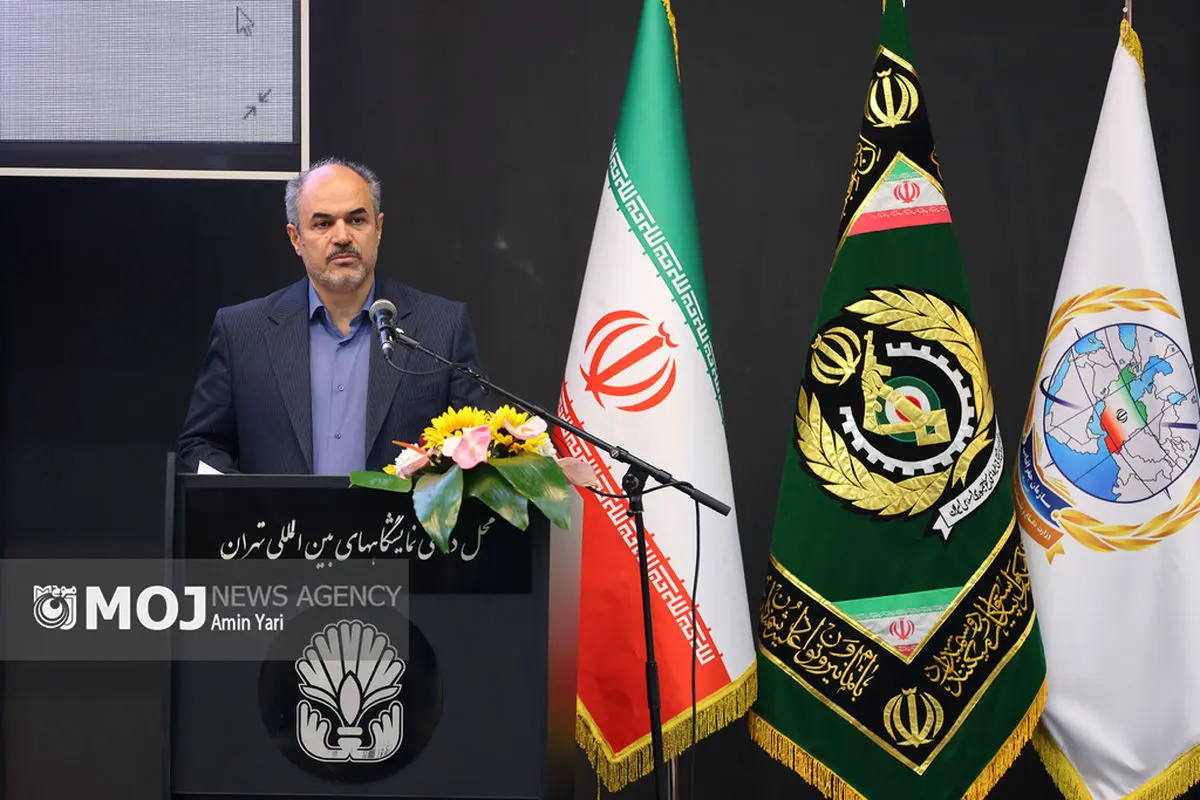 مراسم افتتاح پنجمین نمایشگاه بین‌المللی «ایران ژئو»