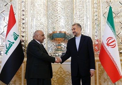 وزیر امور خارجه ایران و نخست وزیر پیشین عراق با یکدیگر دیدار کردند
