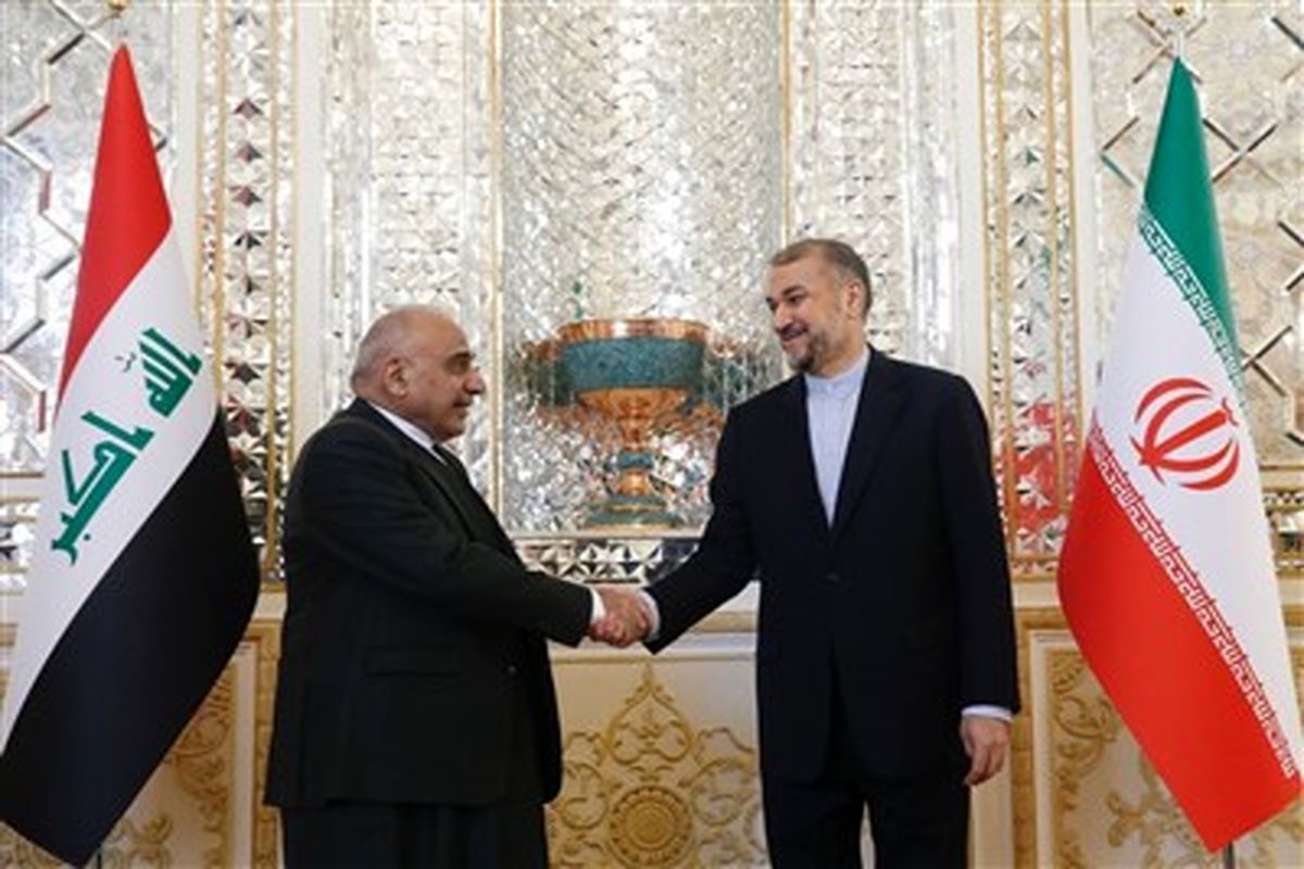 وزیر امور خارجه ایران و نخست وزیر پیشین عراق با یکدیگر دیدار کردند