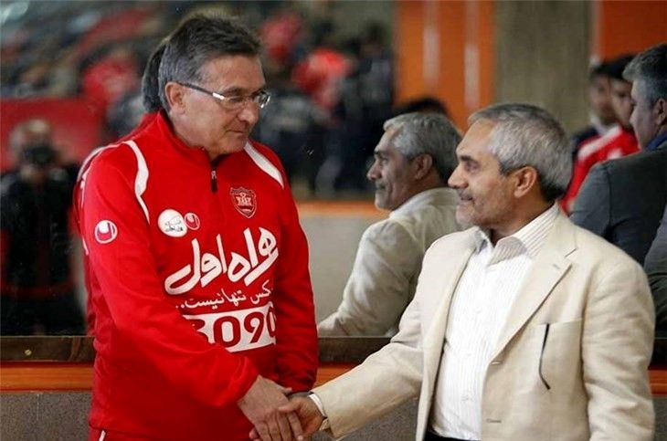 جلسه برانکو و طاهری در باشگاه پرسپولیس برگزار شد