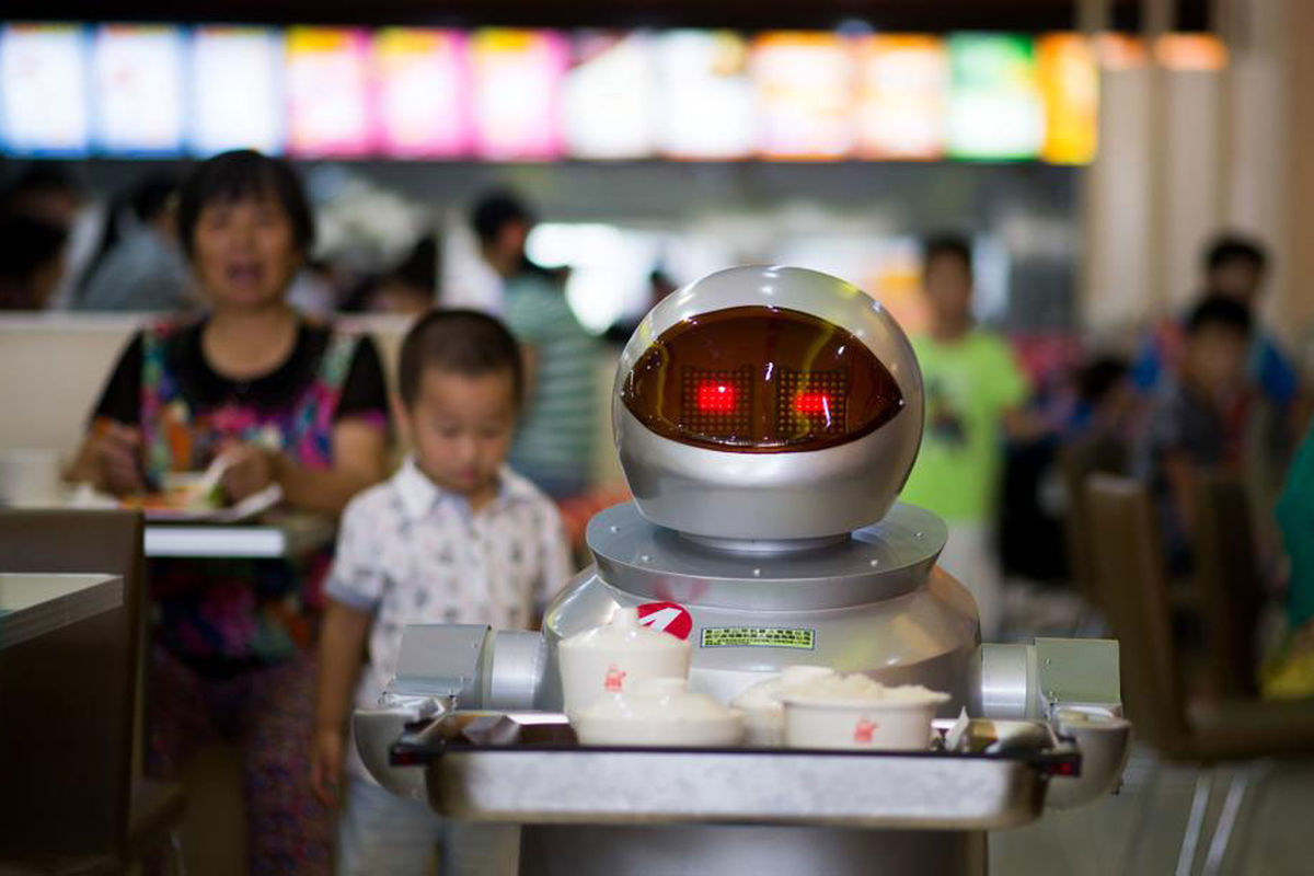 ربات‌های رستوران‌دار + تصاویر
