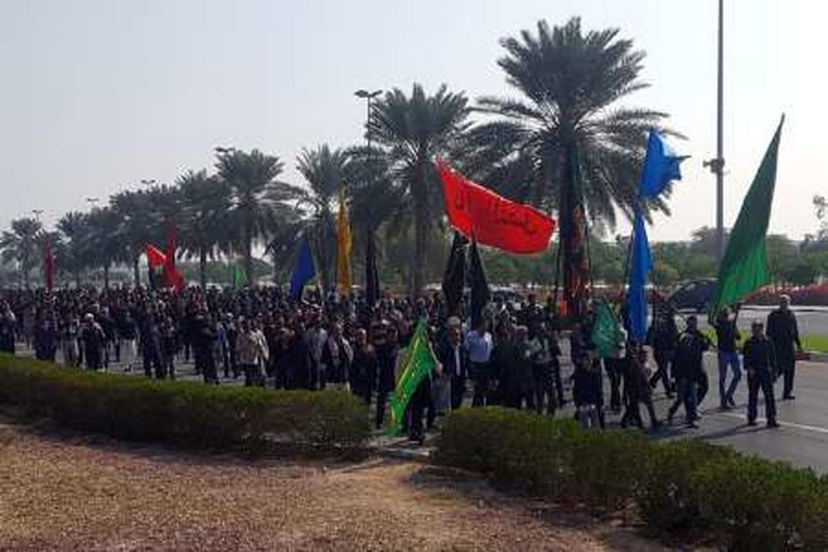ساعت آغاز مراسم جاماندگان اربعین در میدان امام حسین (ع)