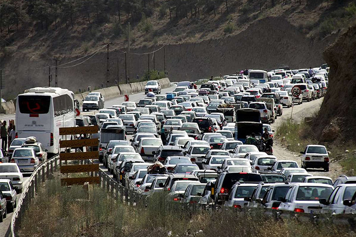 ترافیک سنگین در کندوان و هراز