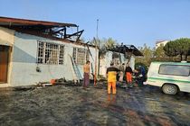 آمار فوت شدگان حادثه آتش سوزی در کمپ ترک اعتیاد لنگرود به 32 نفر رسید