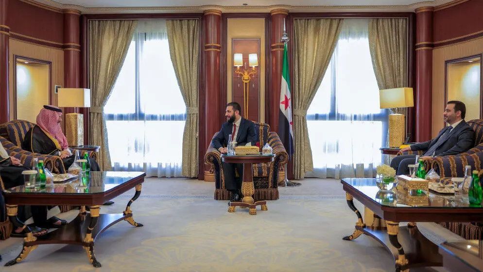 جولانی در ریاض با وزیر خارجه سعودی دیدار کرد