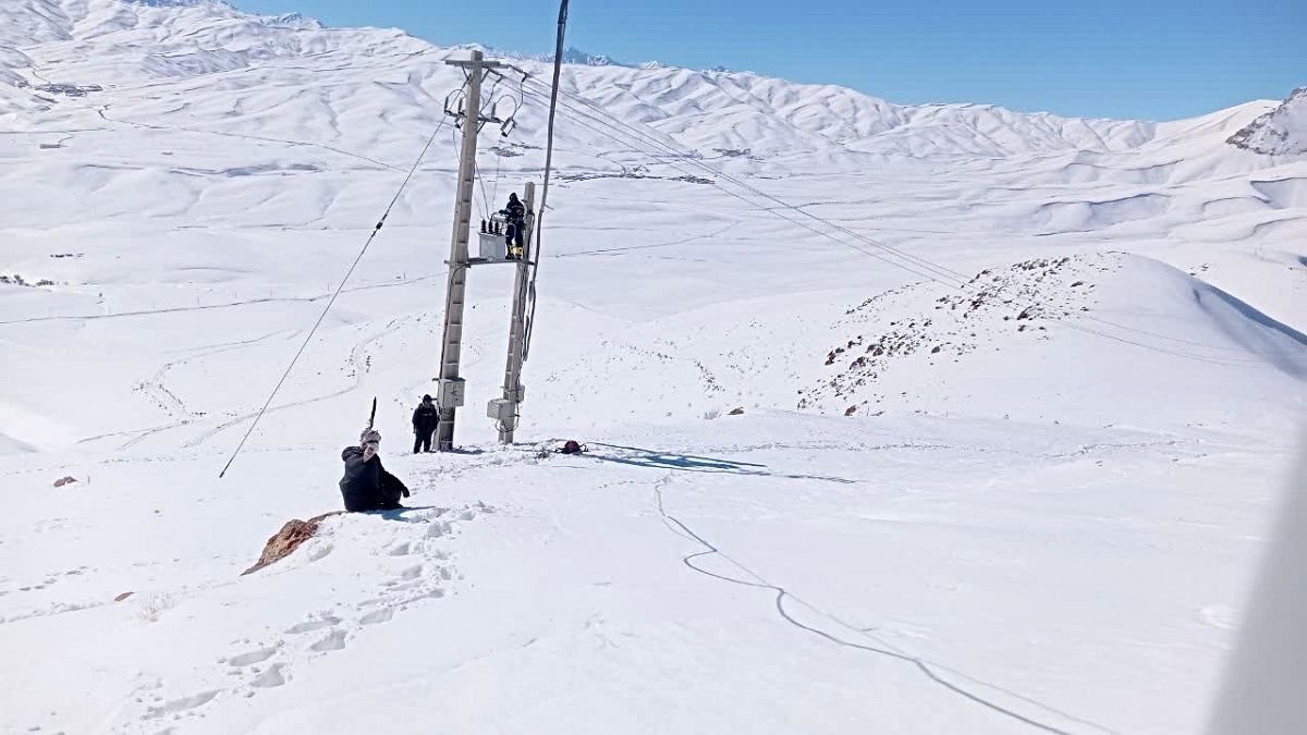  پایداری ارتباط در چادگان اصفهان علی رغم ناپایداری شرایط جوی