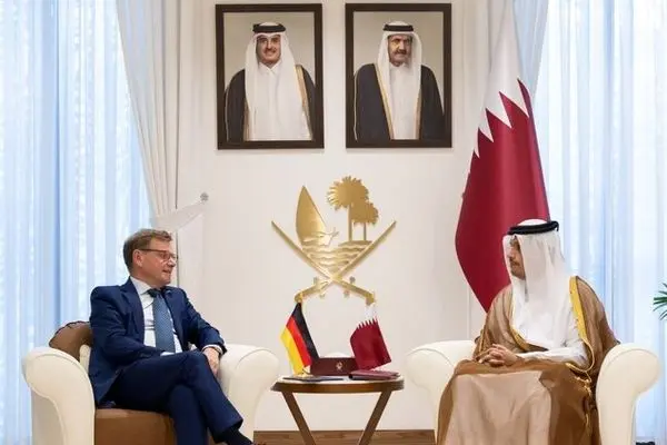 وزیران خارجه قطر و آلمان در دوحه با محوریت تحولات غزه دیدار کردند