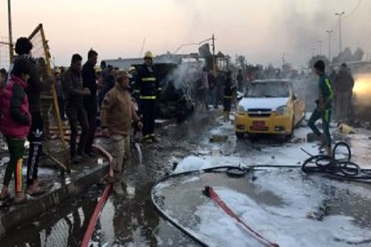 انفجار در فلوجه در استان الانبار عراق